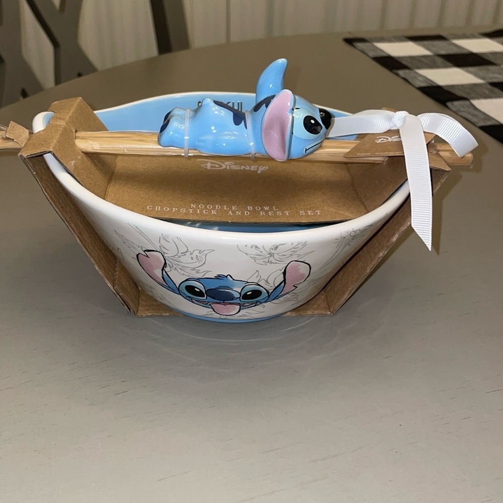 Rae Dunn Stitch Noodle Bowl